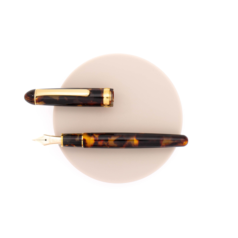 Platinum Platinum 3776 Century Celluloid Penna Stilografica Tortoise