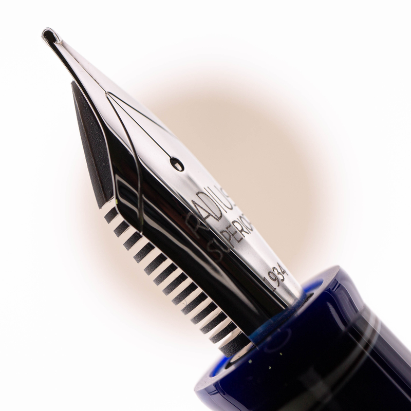 Radius Radius Settimo Fountain Pen Cielo Blu & Rhodium