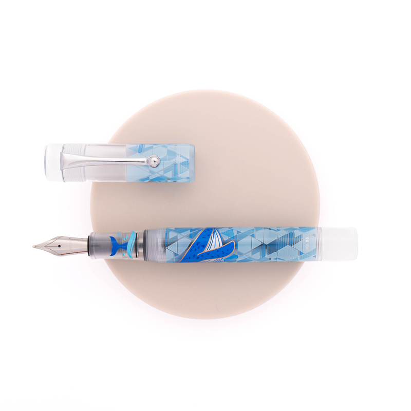 Opus 88 Opus 88 Demonstrator Penna Stilografica Blue Whale