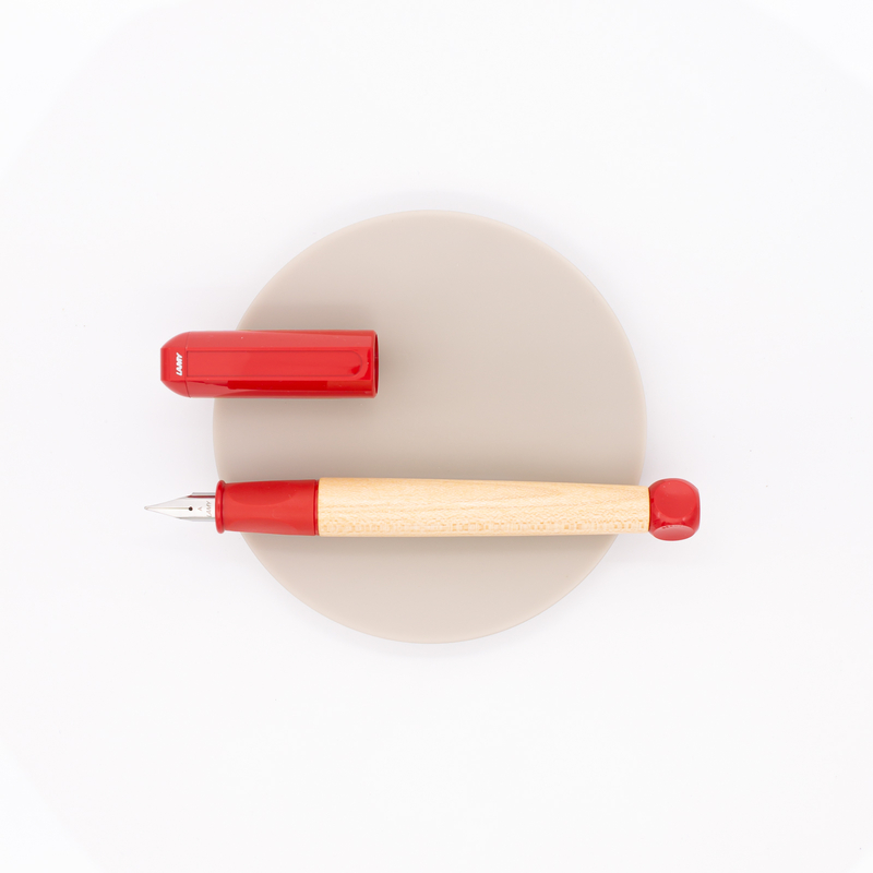 Lamy abc Penna Stilografica Rossa