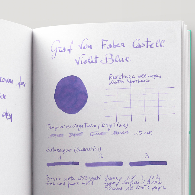 Graf von Faber Castell Violet Blue Inchiostro 75 ml