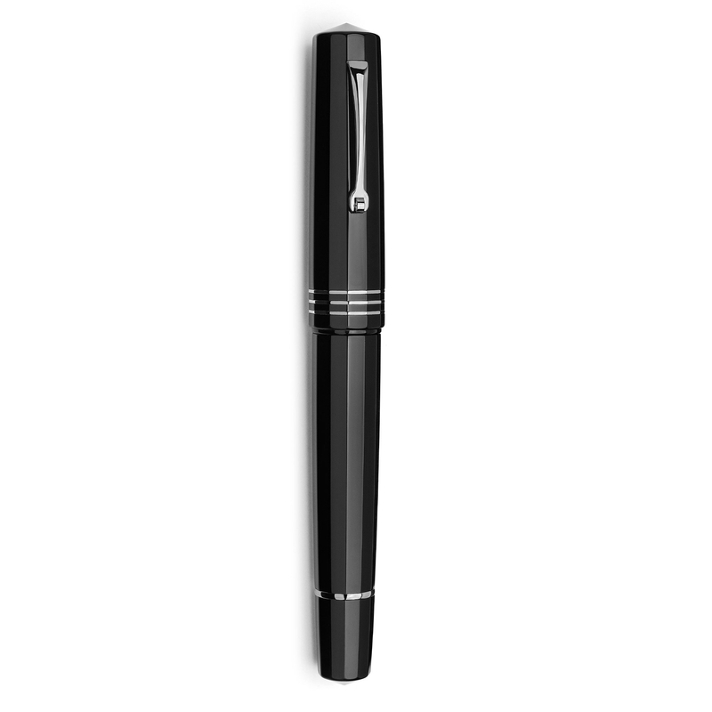 Leonardo Officina Italiana Leonardo Dodici No. 6 Fountain Pen Vulcanica & Rhodium