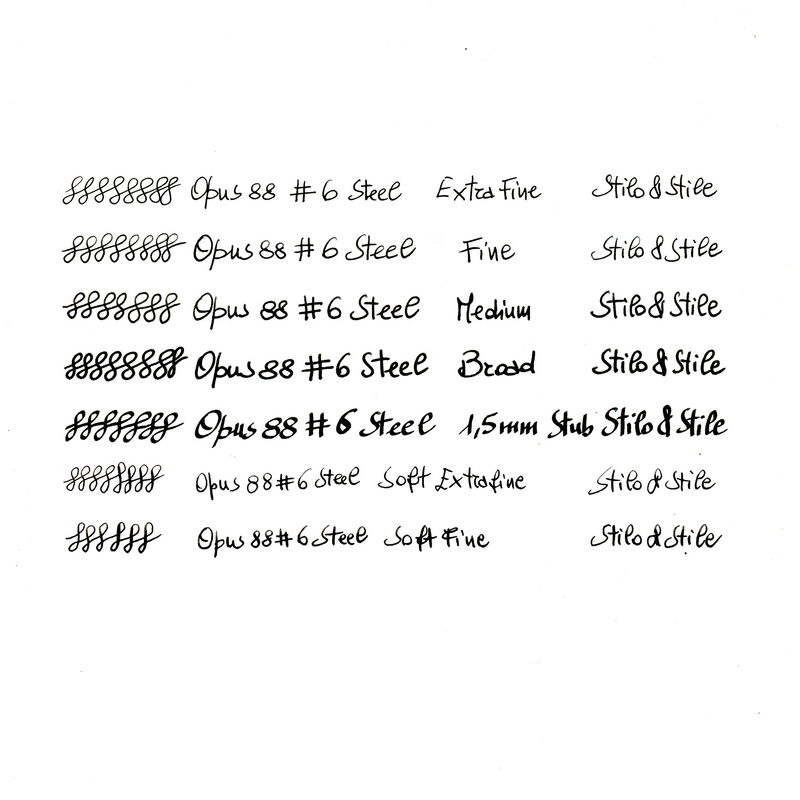 Opus 88 Opus 88 Omar Penna Stilografica Demo