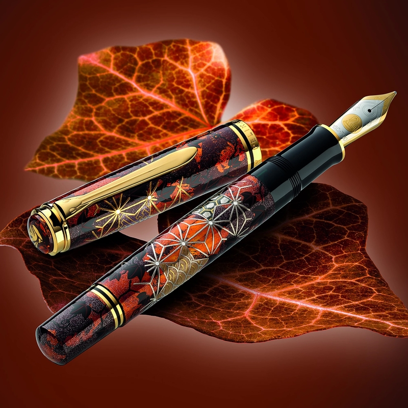 Pelikan Pelikan Souveran M1000 Maki-e Penna Stilografica Ivy and Komon Edizione Limitata