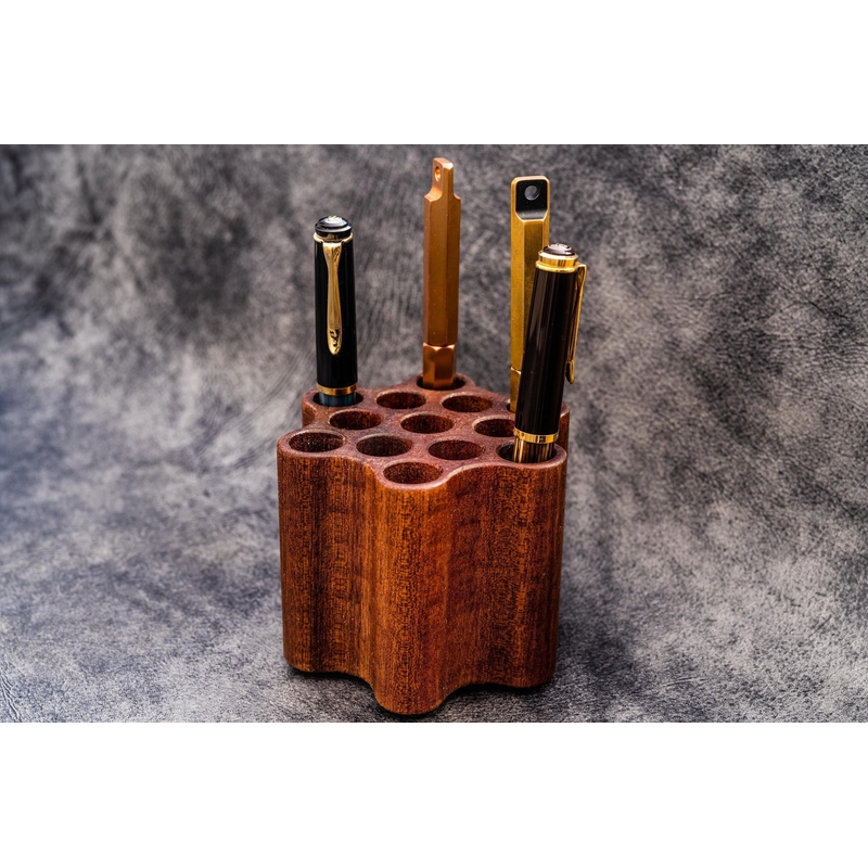 Galen Leather Galen Leather ToolComb Wooden Pen Holder