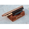 Galen Leather Galen Leather The Pen Rest Supporto Portapenne in Legno di Mogano