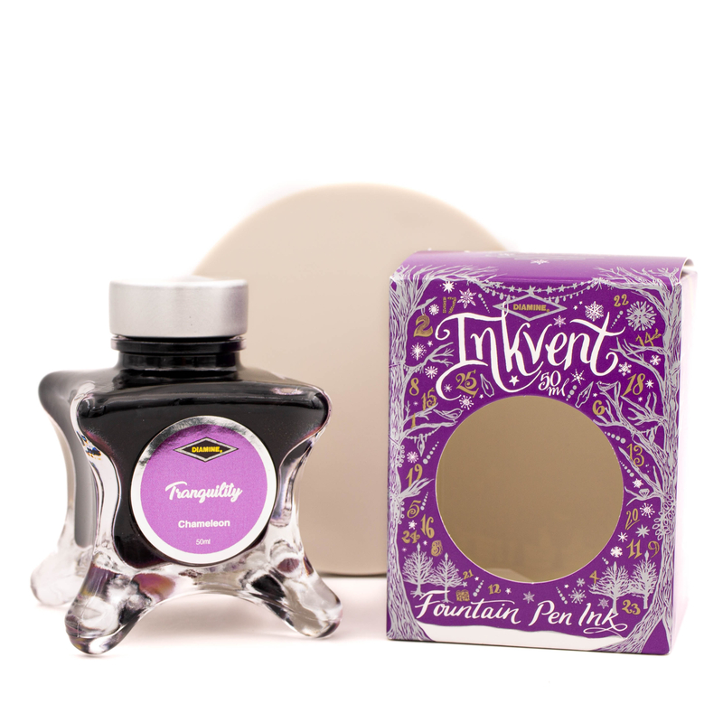 Diamine Diamine Inkvent Tranquility Ink Bottle 50 ml Purple Edition Chameleon