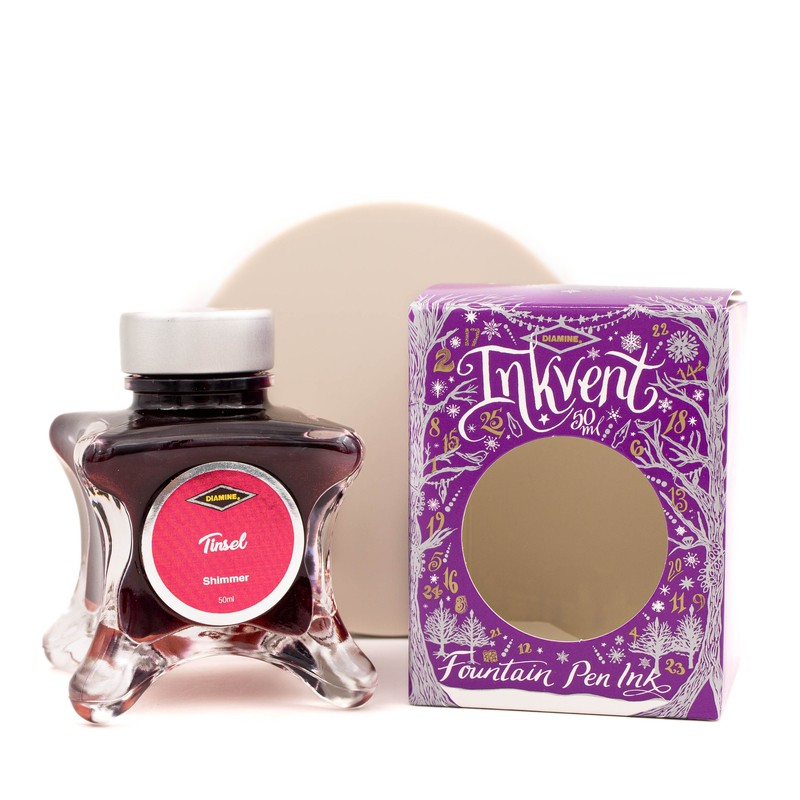 Diamine Diamine Inkvent Tinsel Inchiostro 50 ml Purple Edition Shimmer