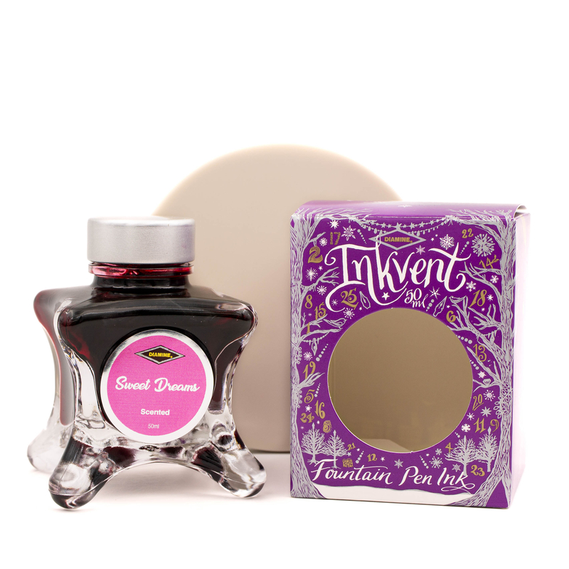 Diamine Diamine Inkvent Sweet Dreams Ink Bottle 50 ml Purple Edition Scented