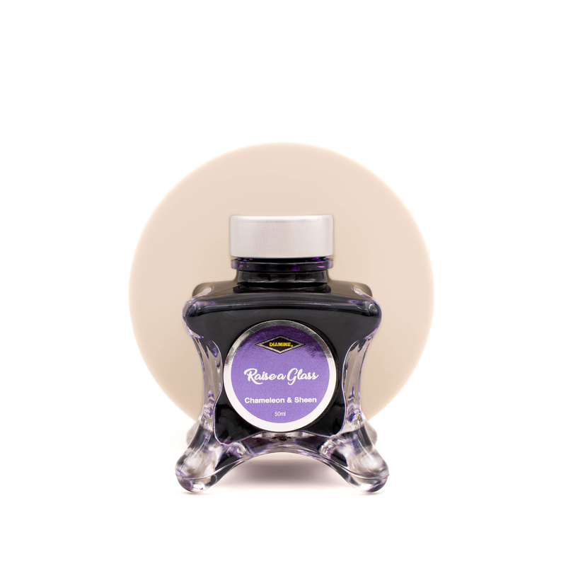 Diamine Diamine Inkvent Raise a Glass Inchiostro 50 ml Purple Edition Chameleon & Sheen