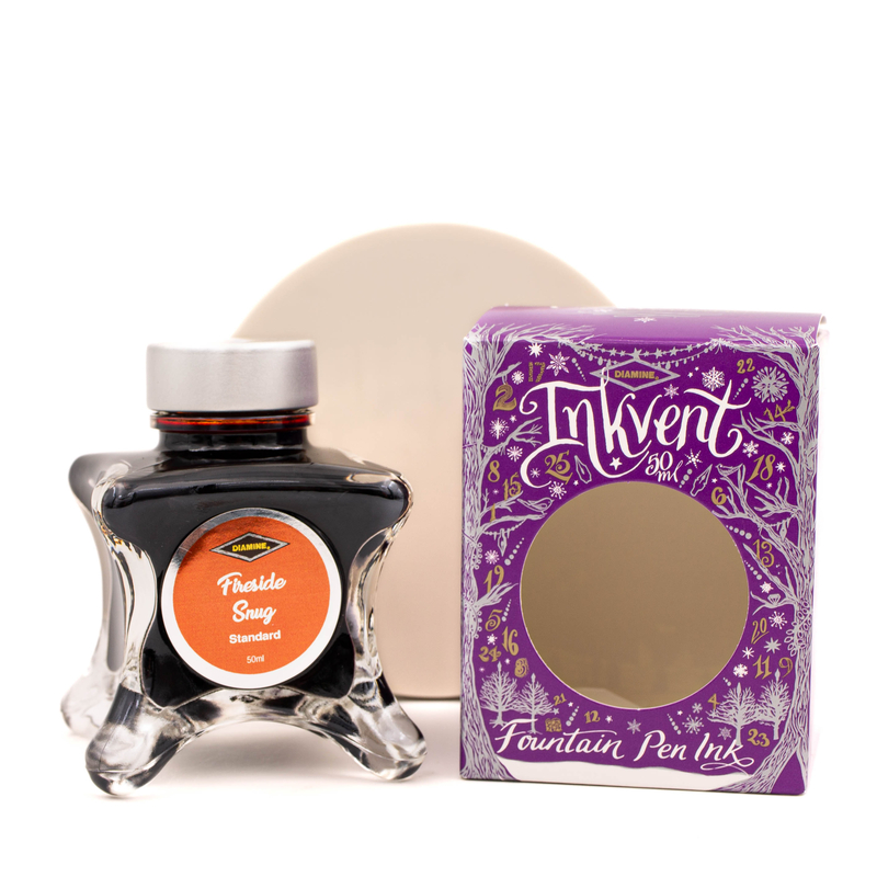 Diamine Diamine Inkvent Fireside Snug Inchiostro 50 ml Purple Edition