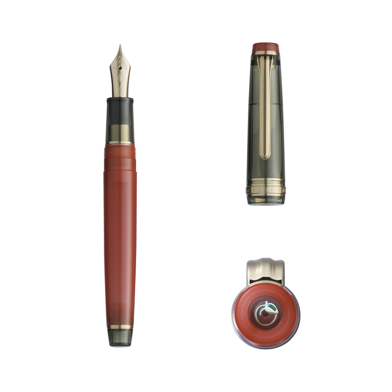 Sailor Sailor Pro Gear Slim Manyo III Set Penna Stilografica e Inchiostro Gourd Edizione Limitata