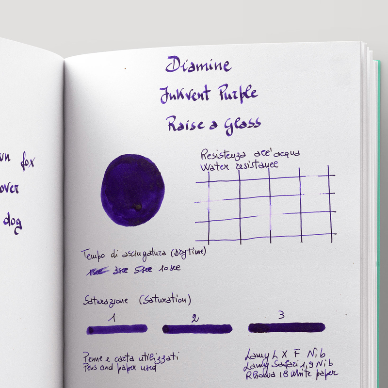 Diamine Diamine Inkvent Raise a Glass Inchiostro 50 ml Purple Edition Chameleon & Sheen