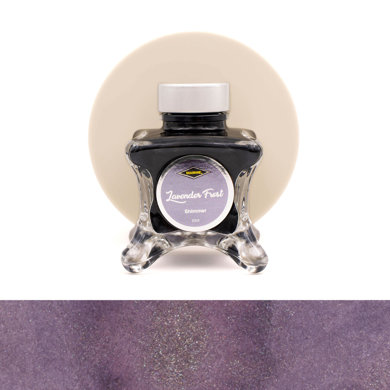 Diamine Diamine Inkvent Lavender Frost Inchiostro 50 ml Purple Edition Shimmer