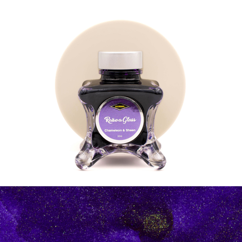 Diamine Diamine Inkvent Raise a Glass Inchiostro 50 ml Purple Edition Chameleon & Sheen