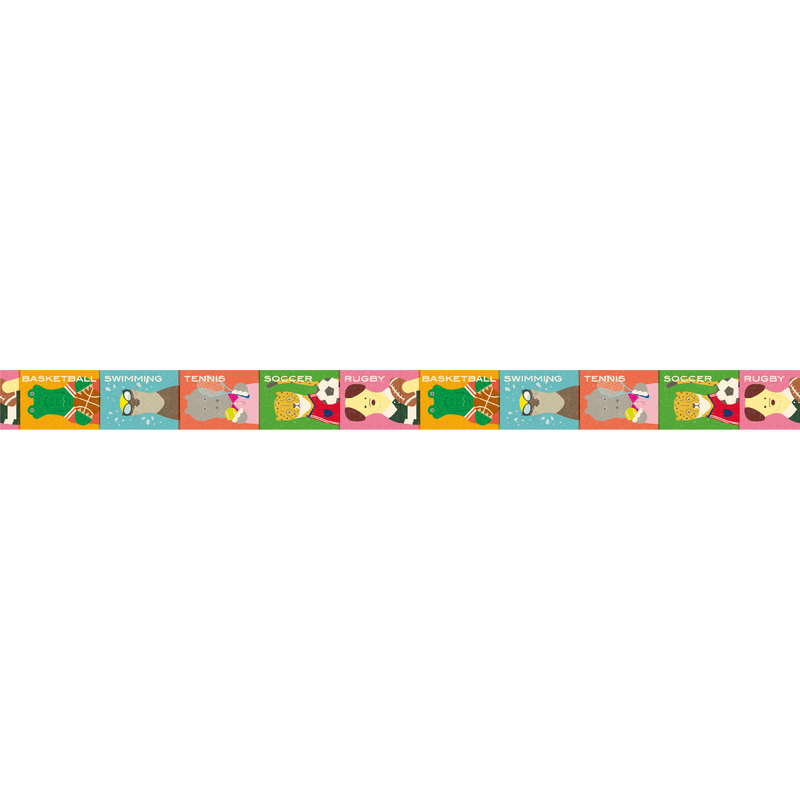 MT Masking Tape MT Ex Washi Tape Animals x Sport