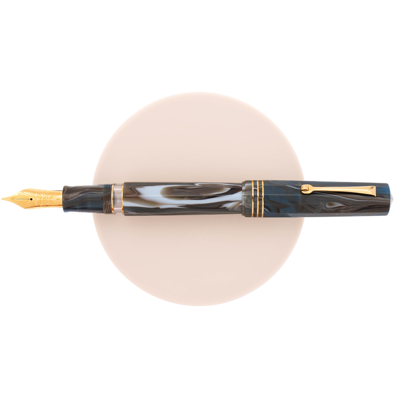 Leonardo Officina Italiana Leonardo Dodici No. 8 Fountain Pen Magmatica & Gold