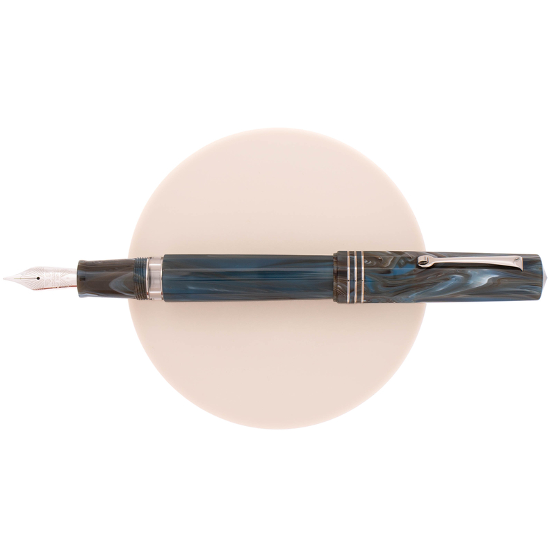 Leonardo Officina Italiana Leonardo Dodici No. 6 Fountain Pen Magmatica & Rhodium