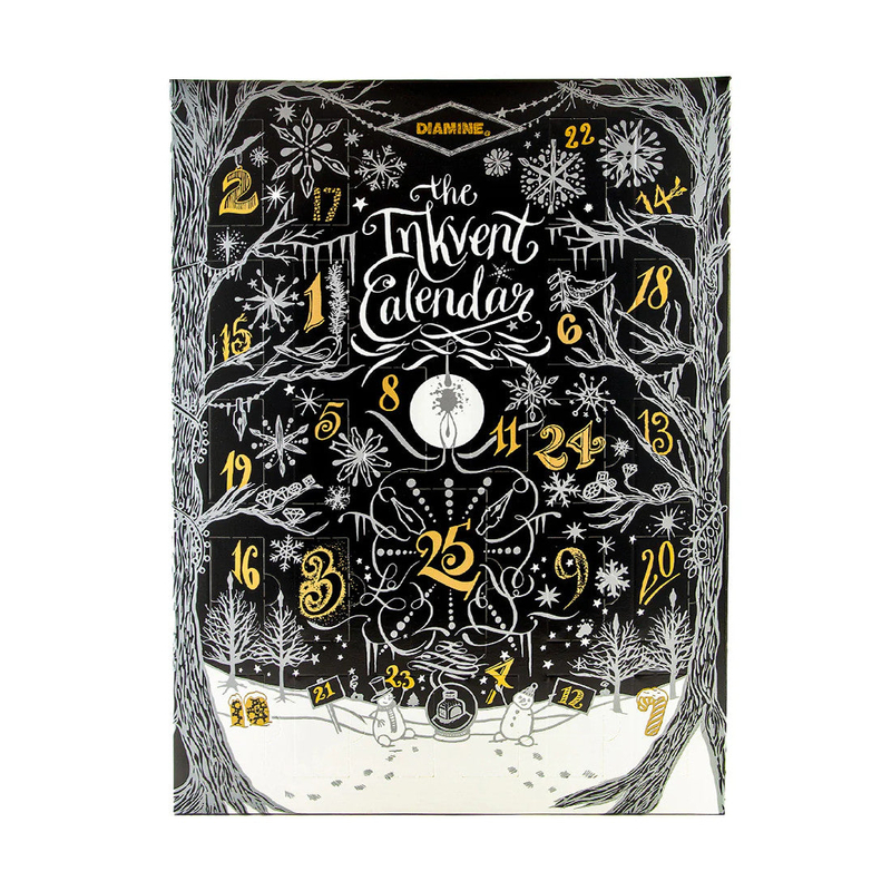 Diamine Diamine InkVent Calendar 2024 Black Edition Calendario dell'Avvento