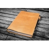 Galen Leather Galen Leather Slim Notebook Cover A5 Crazy Horse Honey Ochre