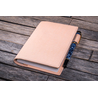 Galen Leather Galen Leather Slim Notebook Cover A6 Undyed Leather