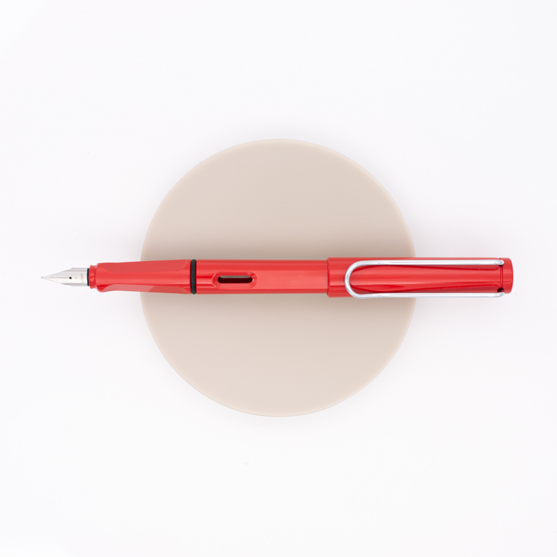 Lamy Safari Fountain Pen Red