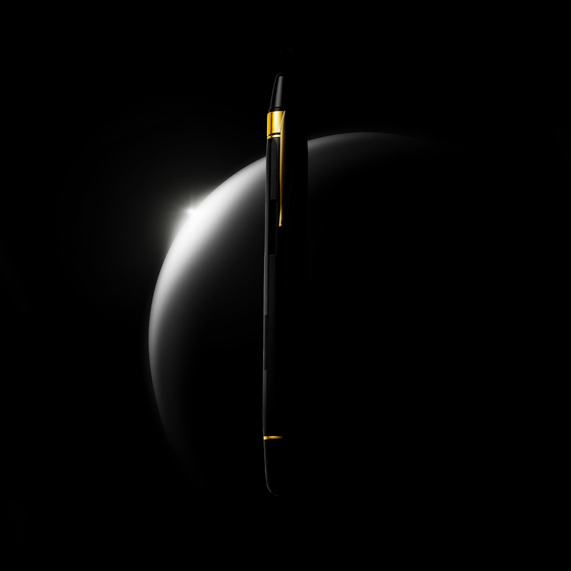 Nahvalur Nahvalur Eclipse Fountain Pen Black Gold