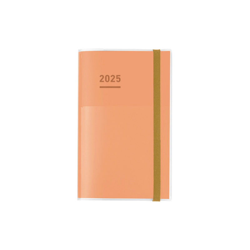 Kokuyo Kokuyo Jibun Techo First Kit mini Agenda 2025 B6 Slim Rosa