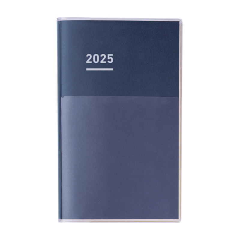 Kokuyo Kokuyo Jibun Techo Diary 2025 A5 Slim Indigo