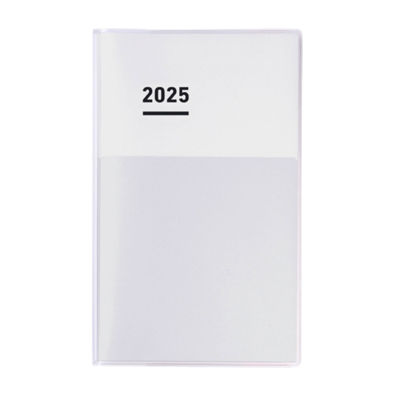 Kokuyo Kokuyo Jibun Techo Diary 2025 A5 Slim White