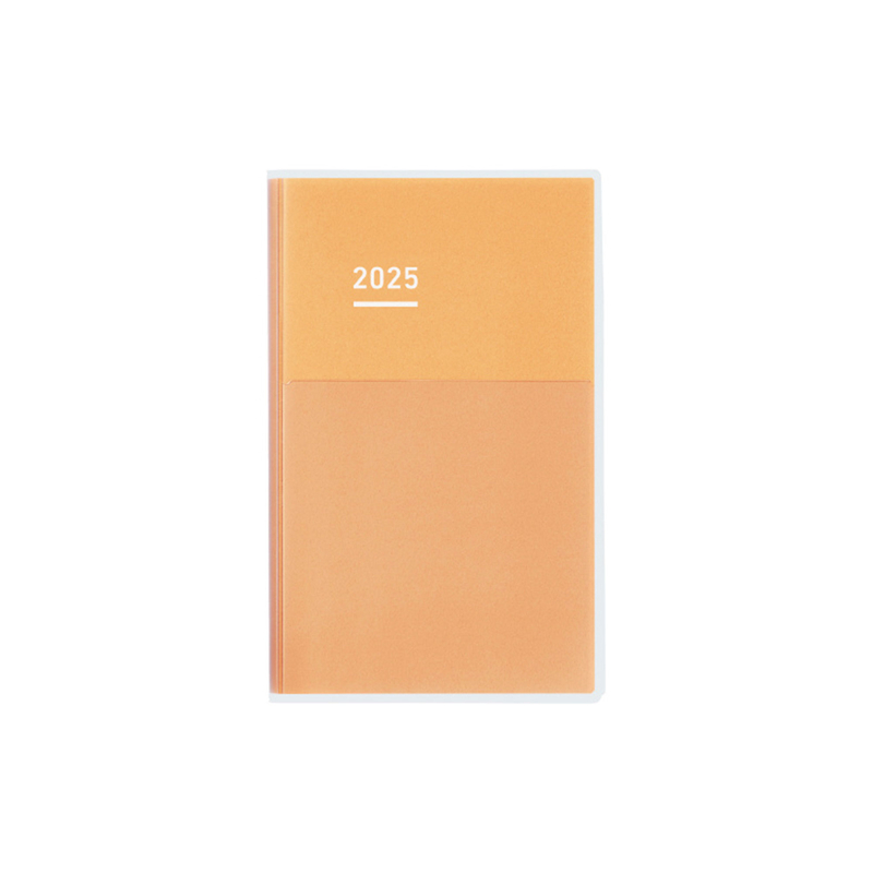 Kokuyo Kokuyo Jibun Techo Days mini Agenda 2025 B6 Slim Gialla