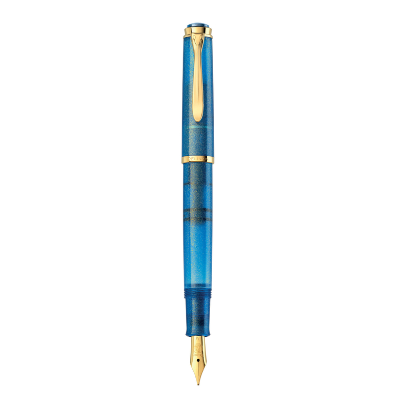 Pelikan Pelikan M200 Fountain Pen Golden Lapis 2024 Special Edition