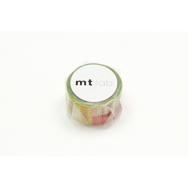 MT Masking Tape MT Fab Washi Tape Biglietti Perforati