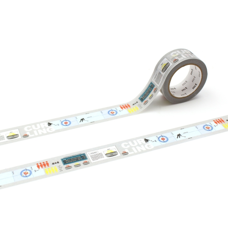 MT Masking Tape MT Ex Washi Tape  Winter Sports Curling