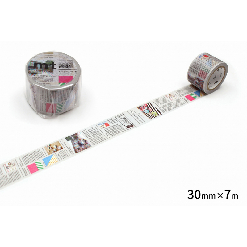 MT Masking Tape MT Ex Washi Tape English Newspaper