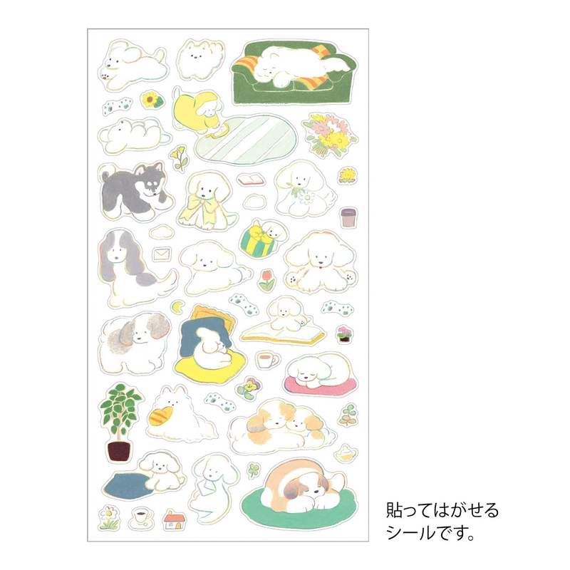 Midori Midori Stickers Dog M