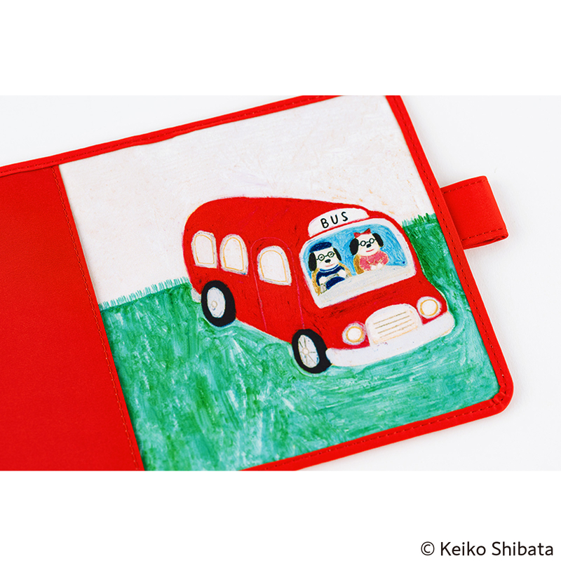 Hobonichi Hobonichi Keiko Shibata: Bus management by Mr. and Mrs. Inoue A6 [Cover Only]