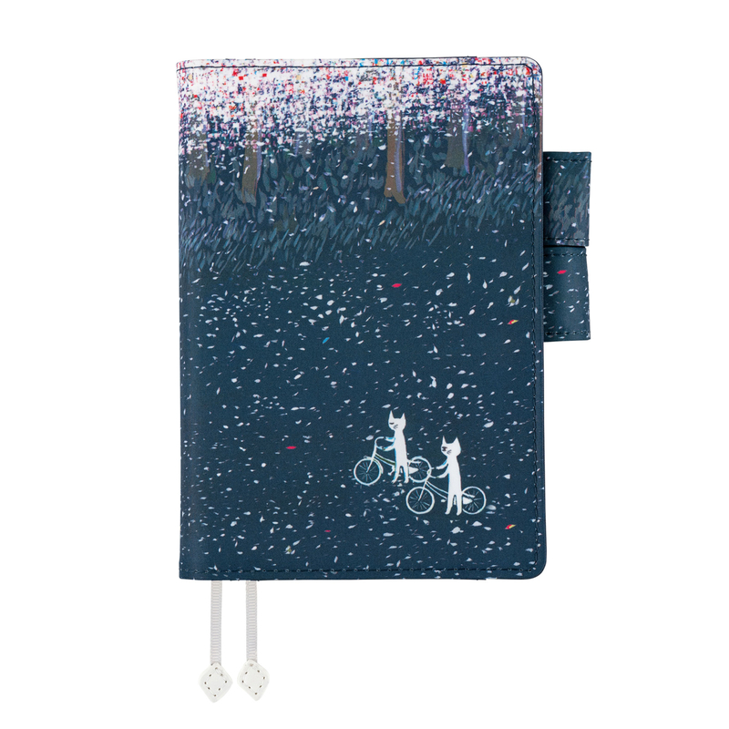 Hobonichi Hobonichi Hiroko Kubota: The Tone of Illuminated Flowers A6 [Cover Only]