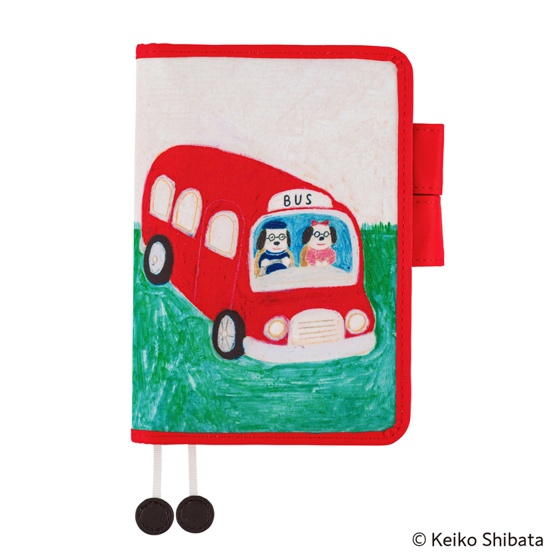 Hobonichi Hobonichi Keiko Shibata: Bus management by Mr. and Mrs. Inoue A6 [Cover Only]