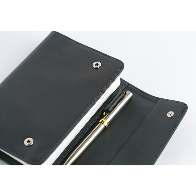 Hobonichi Hobonichi Leather: Charcoal Gray A6 [Cover Only]