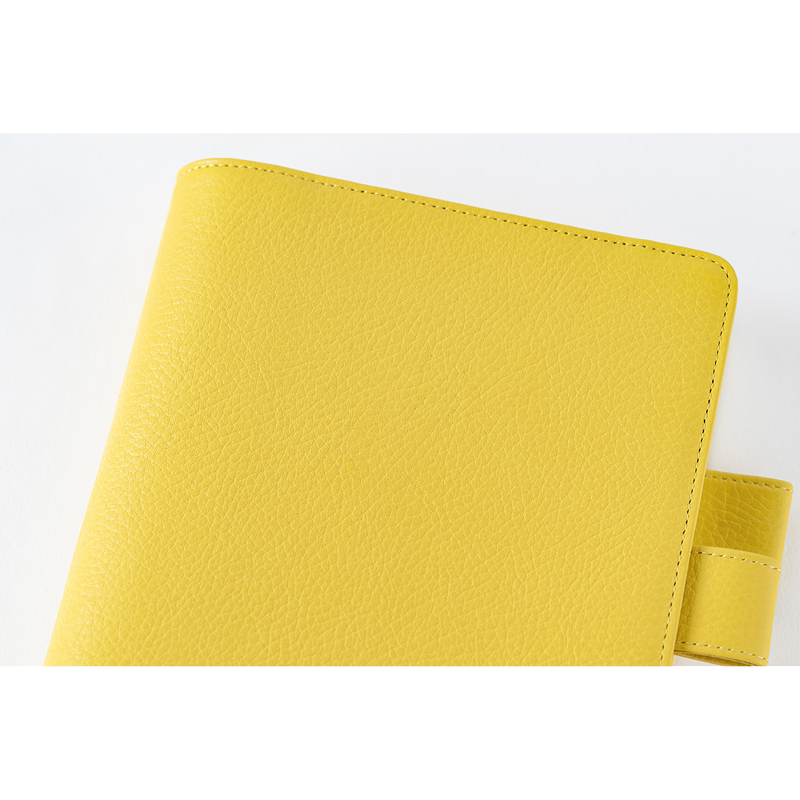 Hobonichi Hobonichi Leather: Brilliant Yellow A5 [Cover Only]