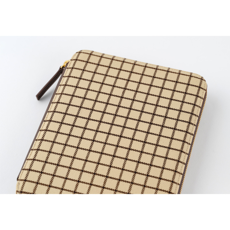 Hobonichi Hobonichi Taut Zipped (Café au Lait Plaid) A5 [Cover Only]