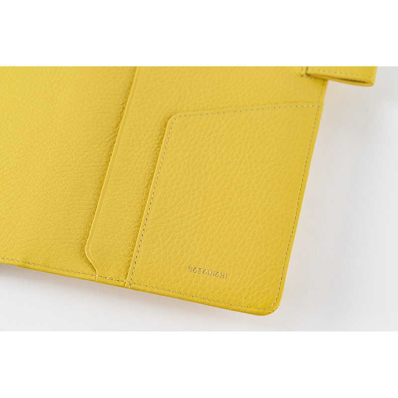 Hobonichi Hobonichi Leather: Brilliant Yellow A5 [Cover Only]