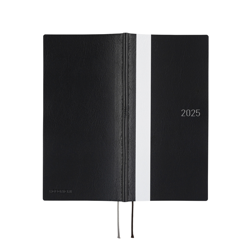 Hobonichi Hobonichi Techo Weeks 2025 White Line: Black Spring