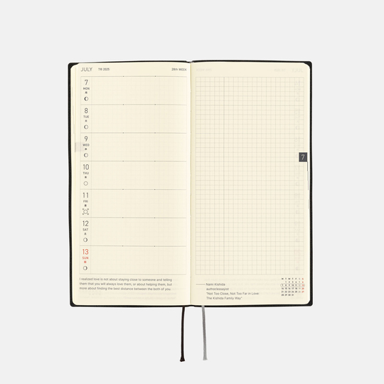 Hobonichi Techo 2025 Weeks & Weeks Mega Stilo&Stile