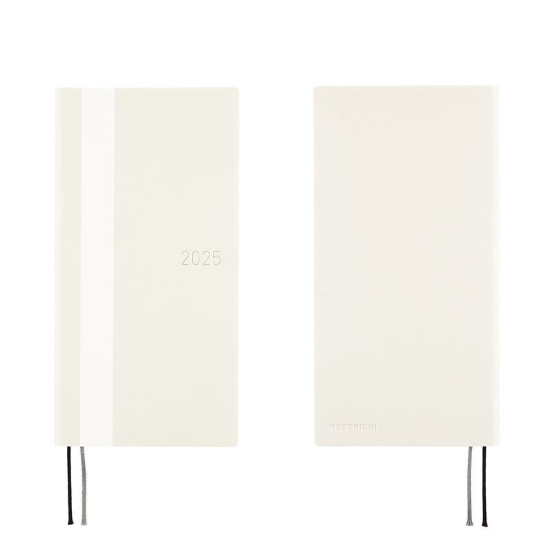 Hobonichi Hobonichi Techo Weeks 2025 White Line: Ivory