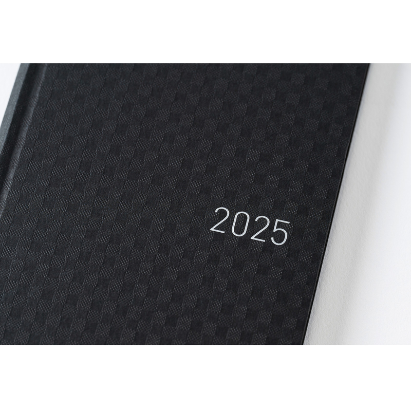 Hobonichi Hobonichi Techo Weeks 2025 Paper Series: Black Gingham