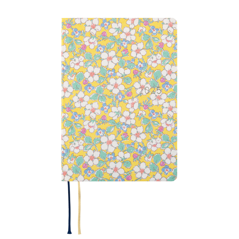 Hobonichi Hobonichi Hon A6 2025 Liberty Fabrics: Paysanne Blossom