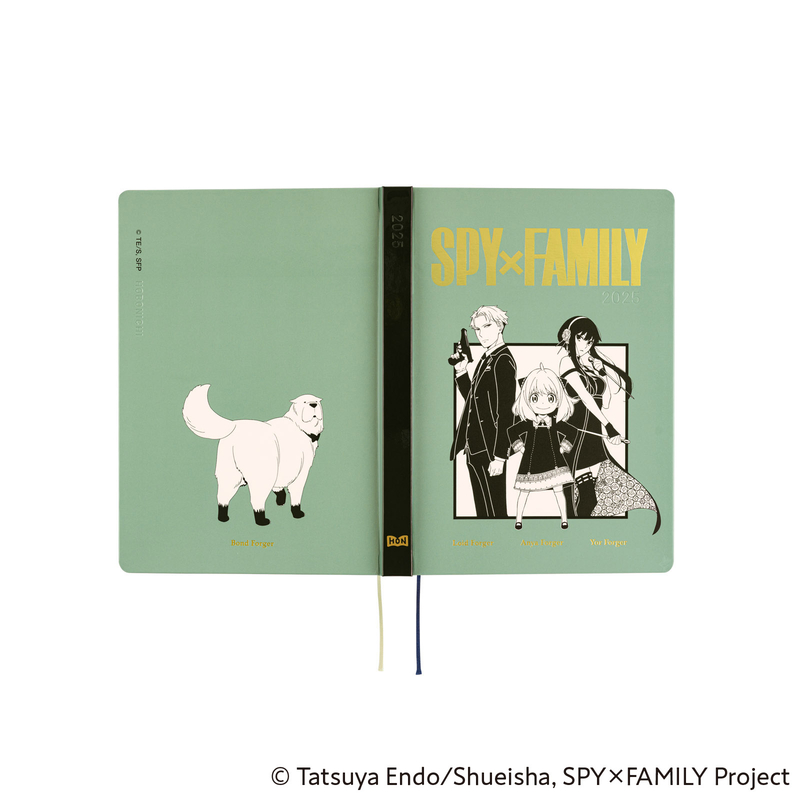 Hobonichi Hobonichi Hon A5 2025 SPY x FAMILY: Forger Family