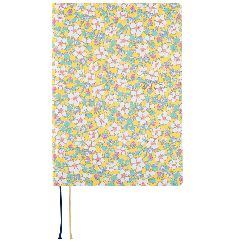 Hobonichi Hobonichi Hon A5 2025 Liberty Fabrics: Paysanne Blossom